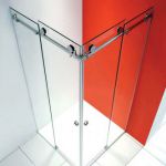 Раздвижные душевые двери