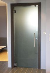 Стеклянные двери для душа, ванной и туалета