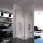 Угловые душевые кабины